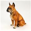 Image 1 : PORCELAIN BULLDOG FIGURINE SCULPTURE