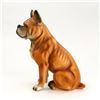 Image 3 : PORCELAIN BULLDOG FIGURINE SCULPTURE