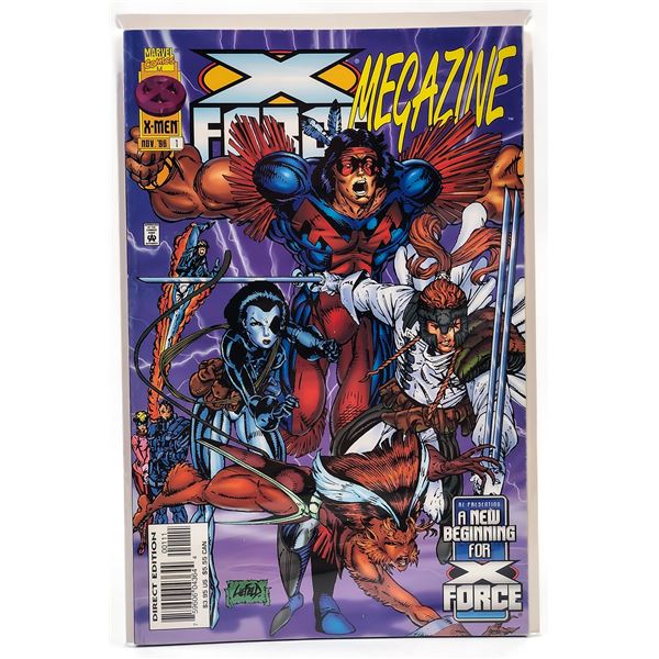 X-FORCE MEGAZINE #1 - MARVEL COMICS 1996 X-MEN