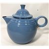 Image 1 : FIESTA WEDGEWOOD BLUE TEA POT/ KETTLE 8" TALL