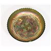 Image 2 : 50S ERA FENTON CARNIVAL GLASS OIL SLICK FOOTED