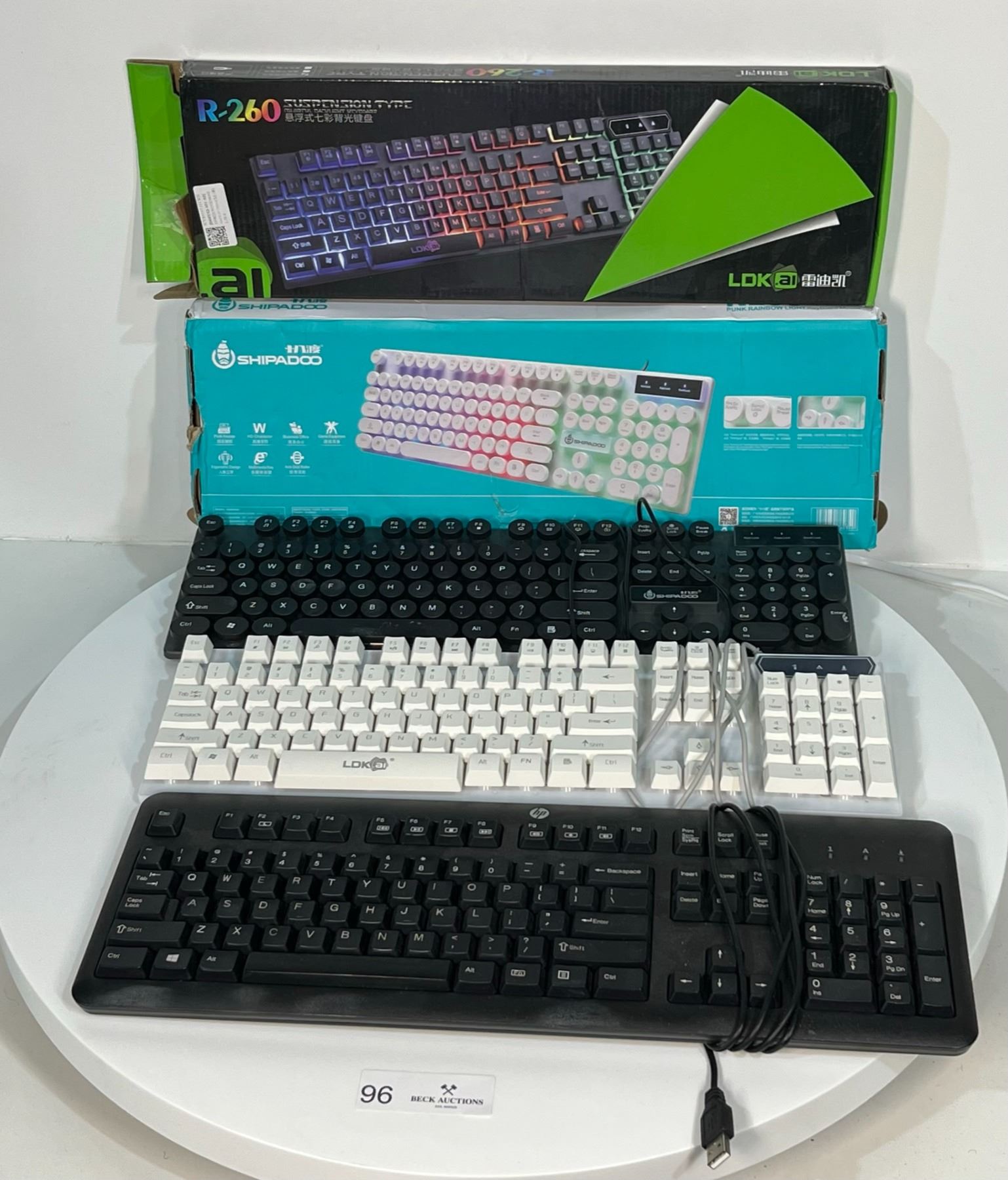 Used Computer Keyboards Assorted Used Keyboards - Beck Auctions Inc.