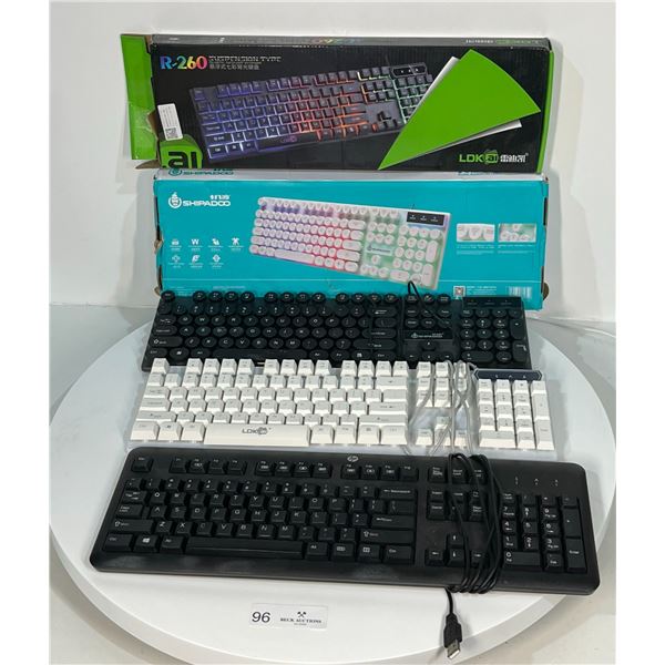 Assorted Used Keyboards - Beck Auctions Inc.