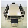 Image 1 : An Edward Wormley for Dunbar Chinese Walnut Dining Suite,