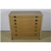 Image 1 : An Edward Wormley for Dunbar Walnut Six Drawer Silver Chest.