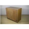 Image 3 : An Edward Wormley for Dunbar Chinese Walnut Two-Door Cabinet,