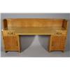 Image 1 : A Contemporary French Oak and Pine Desk.