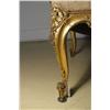 Image 4 : A Louis XV Canapé with Arched Padded Back and Bowed Seat Covered in Petit Point Needlework in Moulde