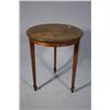 Image 5 : A Biedermeier Style Side Table, Together with a Louis XV Style Two Tier Side Table.