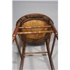 Image 7 : A Group of Three Victorian Walnut and Mahogany Side Chairs with Needlepoint Seats.