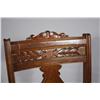 Image 4 : A Pair of Victorian Walnut Side Chairs with Needlepoint Seats.