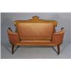 Image 11 : An American Renaissance Revival Carved Walnut and Burled Walnut Sofa and Side Chair, Late 19th Centu