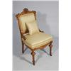 Image 14 : An American Renaissance Revival Carved Walnut and Burled Walnut Sofa and Side Chair, Late 19th Centu