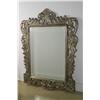 Image 1 : A Rococo Style Silver Leaf Mirror.