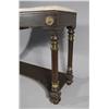Image 2 : A 20th Century Modified Console Table with Pink and White Marble.