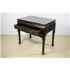 Image 3 : A Chinese Stained Elm Two Drawer Table.