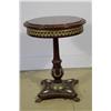 Image 1 : A Continental Red Marble Topped Center Table.