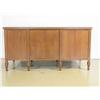 Image 6 : A Mid 20th Century Neoclassical Style Oak Twin Pedestal Desk.