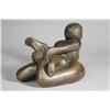 Image 3 : Bronze Figure of a Reclining Nude, Signed and numbered C.L. 1/6, '75.