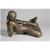 Image 4 : Bronze Figure of a Reclining Nude, Signed and numbered C.L. 1/6, '75.