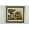 Image 2 : Verdlak (20th Century) Landscape with Cottage and Stream, Oil on canvas,