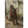 Image 4 : John Le Comte (French) Impressionist Dock and Street Scene, Oil on canvas,