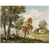 Image 1 : Artist Unknown, (20th Century) Landscape, Oil on canvas laid down on board,
