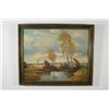 Image 2 : Humbert (Austrian) Landscape, Oil on canvas,