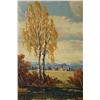 Image 4 : Humbert (Austrian) Landscape, Oil on canvas,