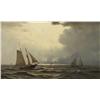 Image 1 : William Frederik de Haas (Dutch/American, 1830-1880) Ships at Sea, Oil on canvas,