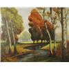 Image 1 : E. May (20th Century) Landscape with River, Oil on board,