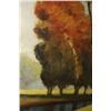 Image 4 : E. May (20th Century) Landscape with River, Oil on board,