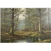 Image 1 : Duerr, Forest Scene, Oil on canvas,