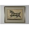 Image 2 : G. S. Richardson, Equestrian Drawing, Pen and Ink,