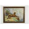 Image 2 : Artist Unknown (20th Century) Lion with Cubs, Oil on canvas,