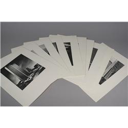 A Group of Prints of Photographs of New York.