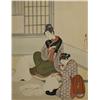 Image 10 : Suzuki Harunobu (Japanese, 1725-1770) A Set of Eight Views of the Japanese Rooms, Prints,