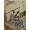 Image 9 : Suzuki Harunobu (Japanese, 1725-1770) A Set of Eight Views of the Japanese Rooms, Prints,