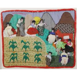 A 20th Century Native American Needlework.