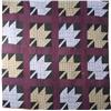 Image 1 : An Appliqué Tea Leaves Pattern Cotton Quilt.