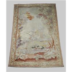 A French 19th Century Tapestry.