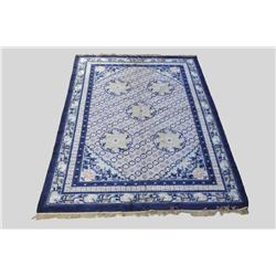 A Chinese Peking Wool Rug.