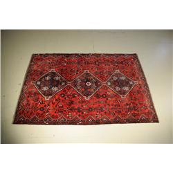 A Shiraz Wool Rug.