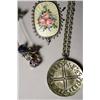 Image 3 : A Collection of Costume Jewelry, Silver and Semi Precious Stones.