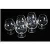 Image 1 : A Set of Six Steuben Brandy Snifters,
