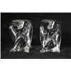 Image 1 : A Pair of St. Louis French Crystal Candlesticks.