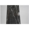 Image 5 : Two Black Onyx Marble Obelisks.