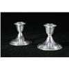 Image 1 : A Pair of Gorham Weighted Sterling Silver Candlesticks.