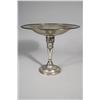 Image 2 : A Silver Plated Compote Together with a Bowl.