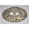 Image 8 : A Silver Plated Compote Together with a Bowl.